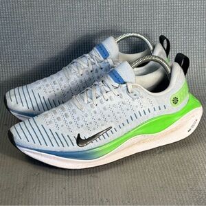 Nike ReactX Infinity Run 4 Light Armory Blue Green Shoes DR2665-402 Men’s Sz 8.5